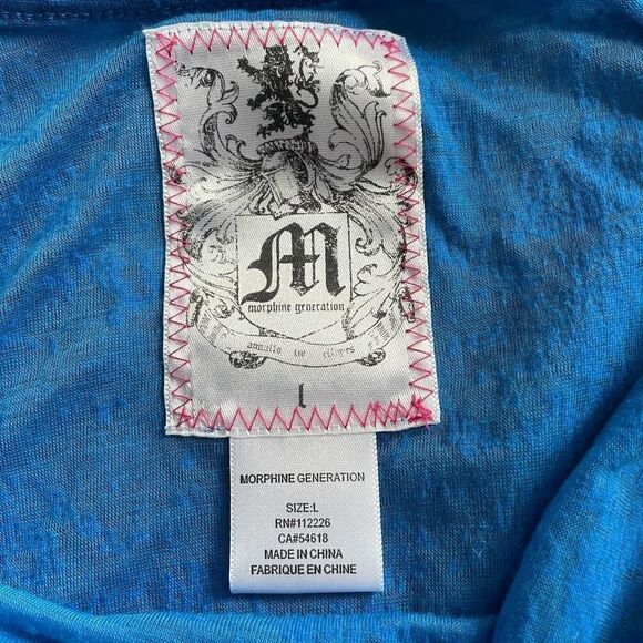 Morphine Generation ‘give em the boot’ burnout t,L - Picture 9 of 11